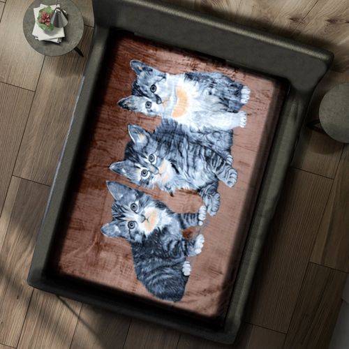 Gruby Koc Akrylowy 160X210 Koty 17463 na Arena.pl