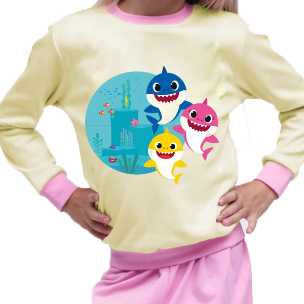 Piżama dziecięca Baby Shark zdjęcie 1