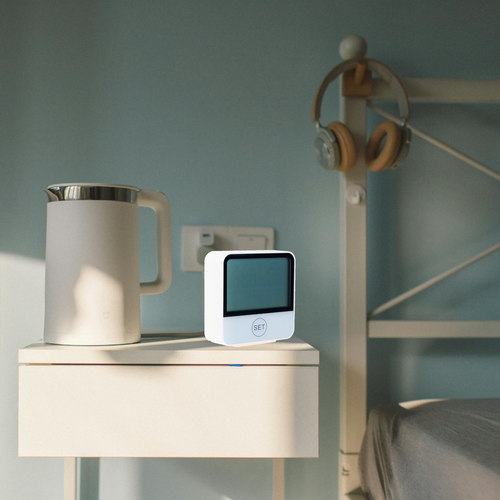 TERMOMETR STACJA POGODOWA POGODY BEZPRZEWODOWA HIGROMETR ZEGAR WIFI TUYA na Arena.pl