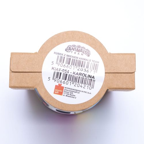 Kubek ZWIERZAKI - Karolina 250ml na Arena.pl