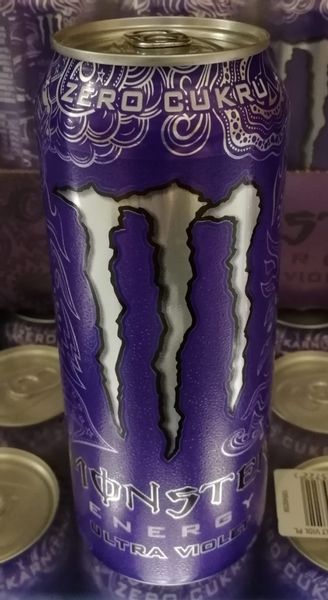 Monster Ultra Violet Zero Cukru 500ml zdjęcie 1