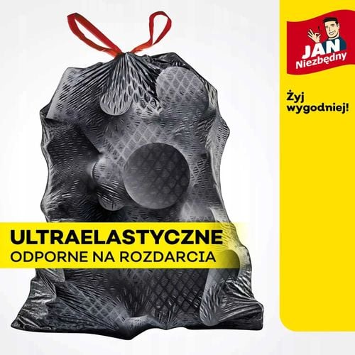 jan niezbędny worki ld magnum flex taśma 120l 8szt. - 3 op. na Arena.pl