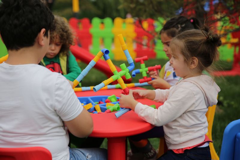 klocki edukacyjne rurki King zdjęcie 4