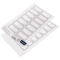 Etykiety samoprzylepne na słoiki WHITELINE 28 szt.