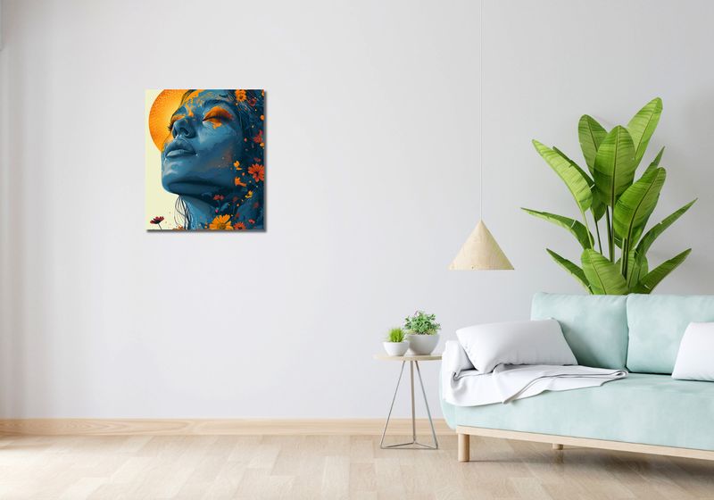 Obraz 50x60cm Deszcz Słoneczny zdjęcie 2