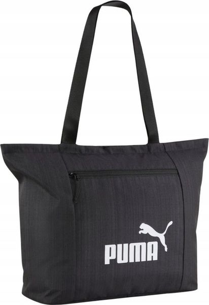 TORBA PUMA BASE SHOPPER CZARNA 91345 01 zdjęcie 1