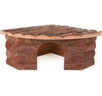 TRIXIE Duży drewniany narożny domek królika świnki kawii szynszyli gryzoni