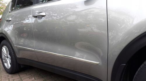 Renault CLIO V HB - Listwy CHROM Boczne na Drzwi na Arena.pl