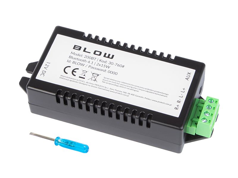 Wzmacniacz audio Bluetooth 2x15W zdjęcie 1