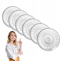 Talerzyki deserowe do ciasta Altom Design Karen 17,5 cm zestaw 6 sztuk