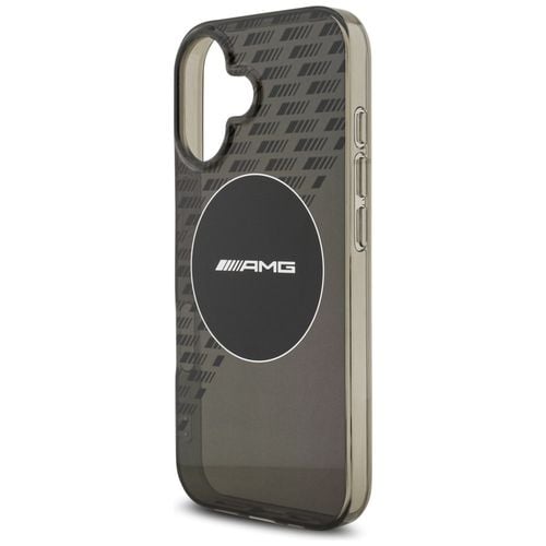 Etui AMG Double Layer Transparent Smocked MagSafe do iPhone 17 czarny na Arena.pl