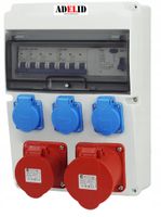 Rozdzielnica Adelid 400 V IP44 16 A