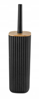 SZCZOTKA DO WC STYLOWA FUNKCJONALNA CZARNA ZAMKNIĘTA 36X10 CM WENKO
