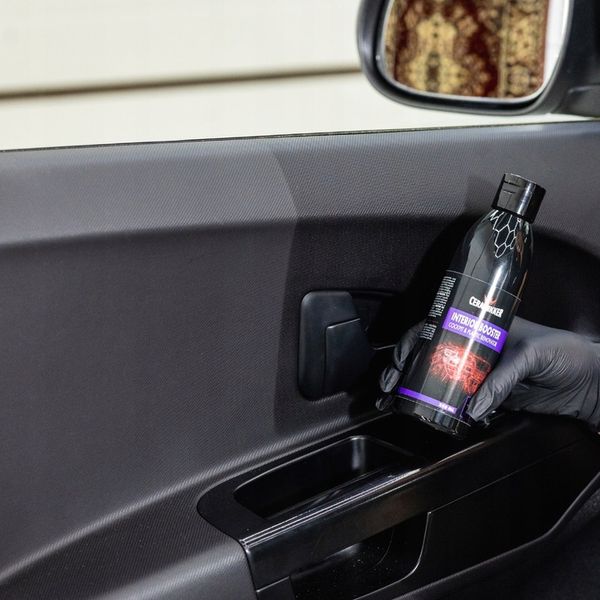 Czernidło Do Plastików Dressing Renowacja Spray do Kokpitu INTERIOR zdjęcie 8