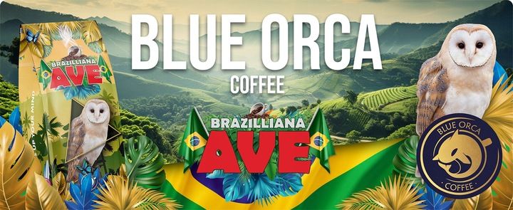 KAWA BRAZILLIA AVE -SWIEŻO PALONA Z PALARNI 2x1 KG zdjęcie 2