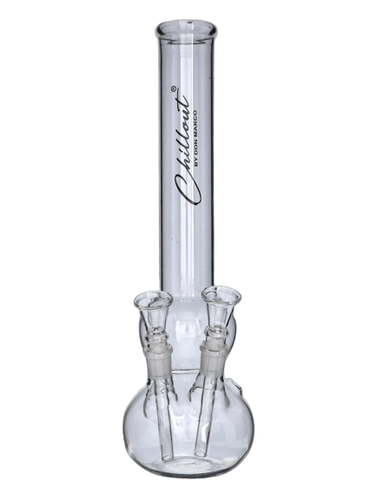 Bongo Szklane Chillout 40 cm Fajka Wodna z Dwoma Cybuchami Don Marco na Arena.pl