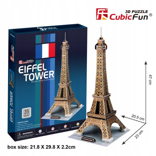 Puzzle 3D Wieża Eiffel"A 39El.0442 na Arena.pl
