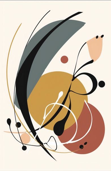 Plakat 53x81cm Taneczne Echa zdjęcie 1