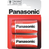 bateria  Panasonic  2szt.  R20 blister