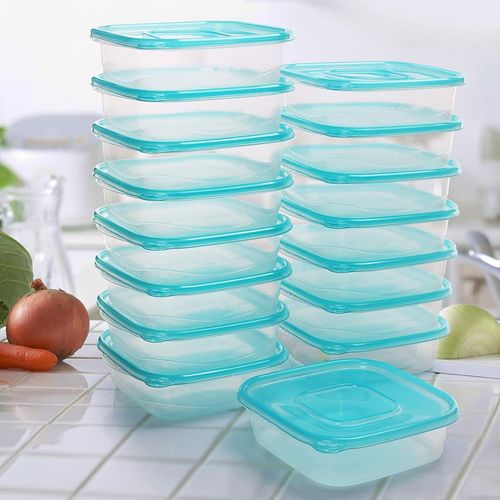 Plastikowe Pojemniki Na Żywność Z Pokrywkami 710ml na Arena.pl