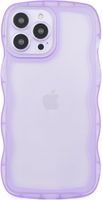 Etui Zalinbo iPhone 15 Pro 6,1" fioletowe Kawaii falka TPU