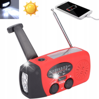 RADIO AWARYJNE SOLARNE AM FM SOS PB 1000mAh