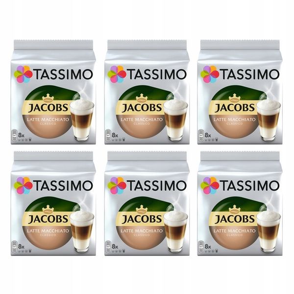 Kapsułki Tassimo Latte Macchiato Classico 48 szt. 5+1 opakowanie GRATIS! zdjęcie 6