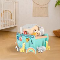 ZESTAW EDUKACYJNY STATEK  Z ZWIERZĄTKAMI