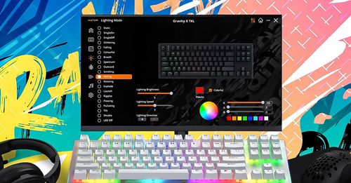 Klawiatura HATOR Gravity X TKL (biała) na Arena.pl