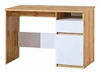 Nowoczesne Biurko Dąb Wotan 120 cm ARKTICA DL 2 kolory