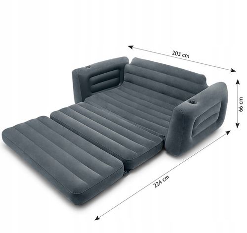 Intex DUUŻA sofa dmuchana 203x224x66 cm NEW 2025 na Arena.pl