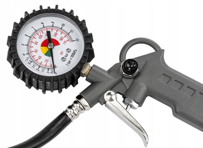 ZESTAW NARZĘDZI PNEUMATYCZNYCH DO KOMPRESORA SPRĘŻARKI WĄŻ AKCESORIA 6 EL. zdjęcie 8