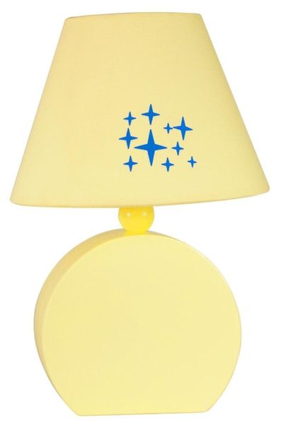 Ofelia # # lampka gab. mdf 1x40W E14 żółta zdjęcie 1
