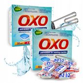 Odkamieniacz do pralki OXO 100 sztuk SKUTECZNE tabletki odkamieniające
