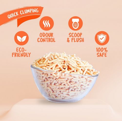 Kit Cat Żwirek Eco Soyaclump Peach 7L / 2,5Kg na Arena.pl