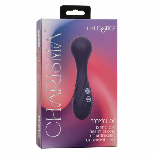 calexotics charisma temptation masażer 12 trybow fioletowy ipx7 usb na Arena.pl