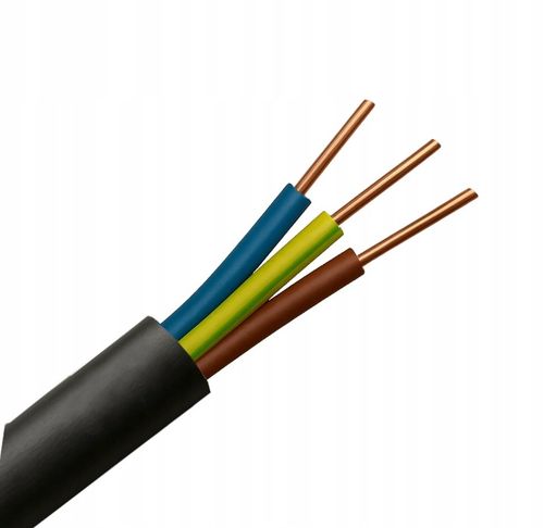 PRZEWÓD ZIEMNY YKY 3x2,5 25 METRÓW MIEDZIANY na Arena.pl