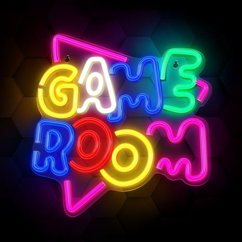 Neon PLEXI LED GAME ROOM multikolor NNE20 Neolia na Arena.pl