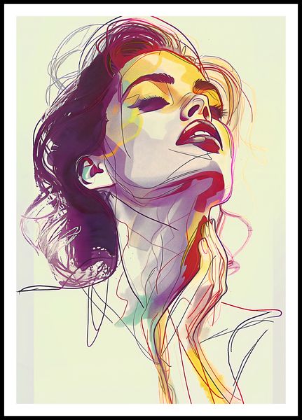 Plakat 68x98cm Płynność zdjęcie 3