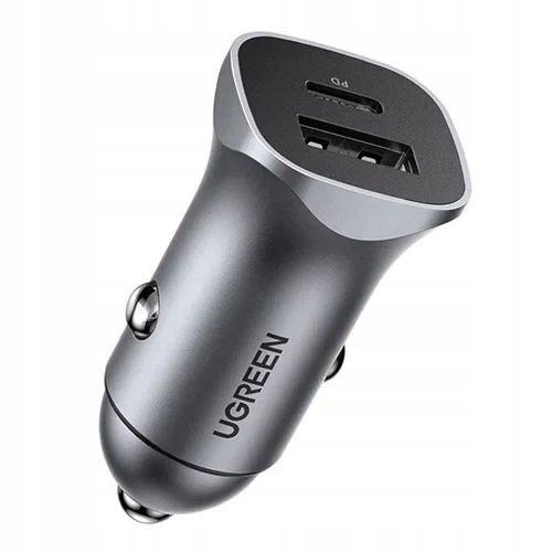 ŁADOWARKA SAMOCHODOWA UGREEN 24W USB-C USB-A 2-PORT FAST CAR CHARGER na Arena.pl