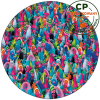 Opłatek na tort Trolls Trolle