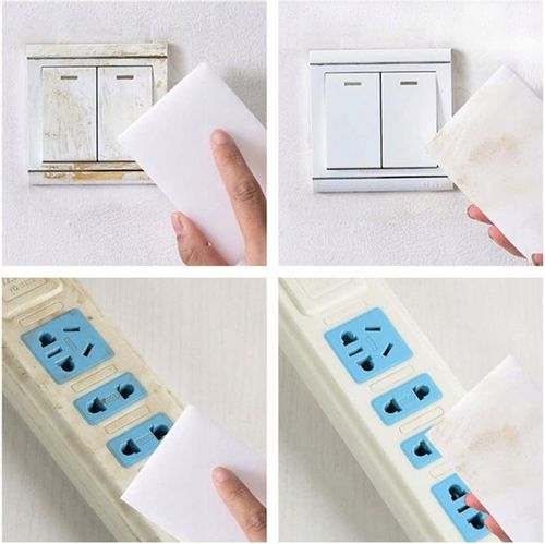 MAGICZNA GĄBKA do czyszczenia plam naczyń melaminy na Arena.pl