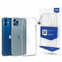 2 x Etui 3mk Clear Case na iPhone 12 / iPhone 12 Pro - przezroczyste