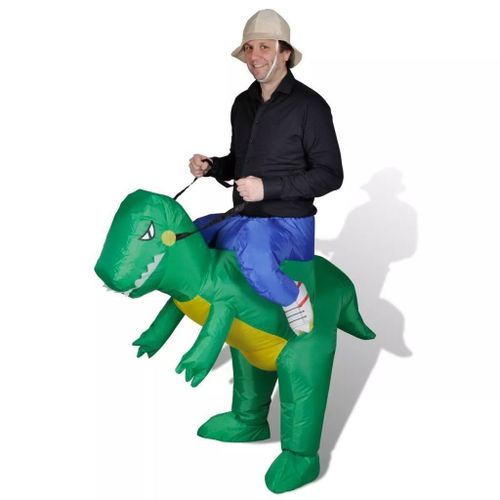 KOSTIUM PRZEBRANIE DMUCHANY DINOZAUR na Arena.pl