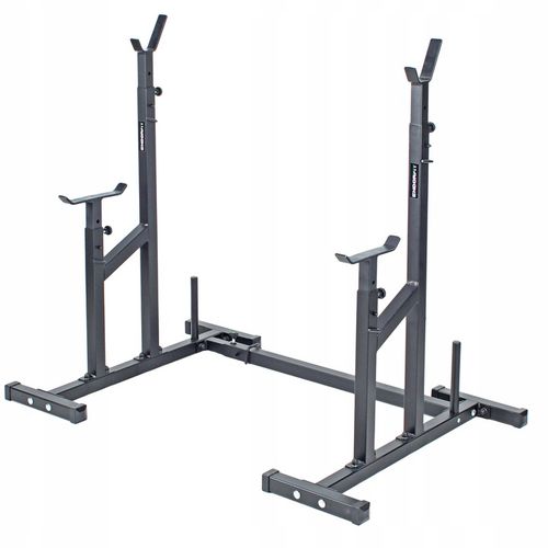 Regulowane STOJAKI POD SZTANGĘ z asekuracją Endorfit EH-S004 na Arena.pl