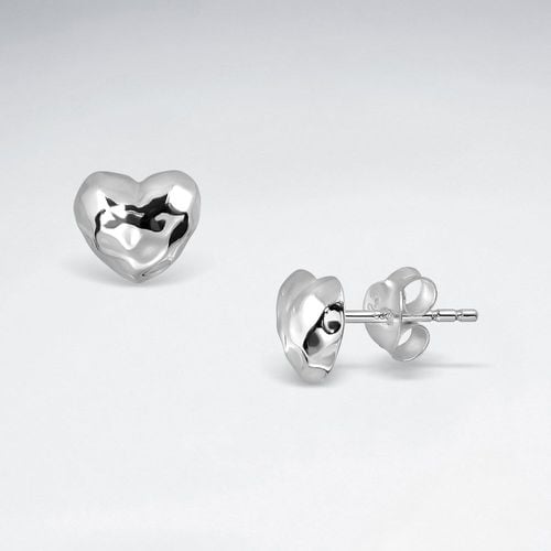 kolczyki srebrne serduszka na Arena.pl