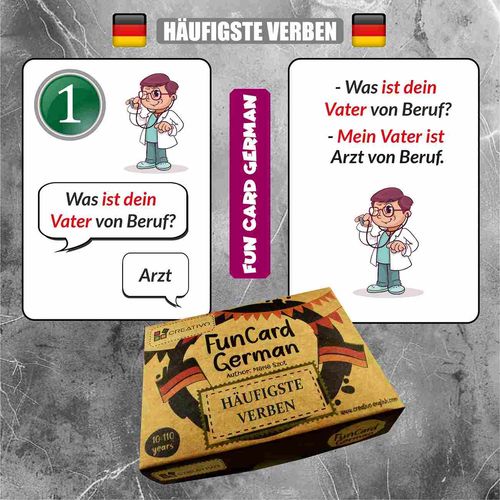 Fun Card German. Häufigste Verben na Arena.pl