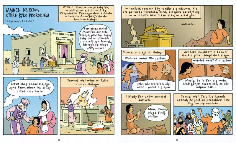 Biblia dla dzieci. Komiks zdjęcie 7