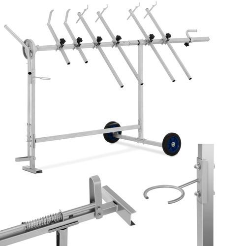 Stojak wózek lakierniczy obrotowy 360 do 90 kg 6 ramion STANDARD na Arena.pl