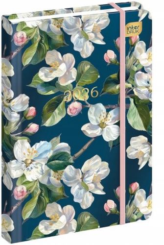 KALENDARZ KSIĄŻKOWY A6 192 METALLIC SPRING  2026 INTERDRUK na Arena.pl